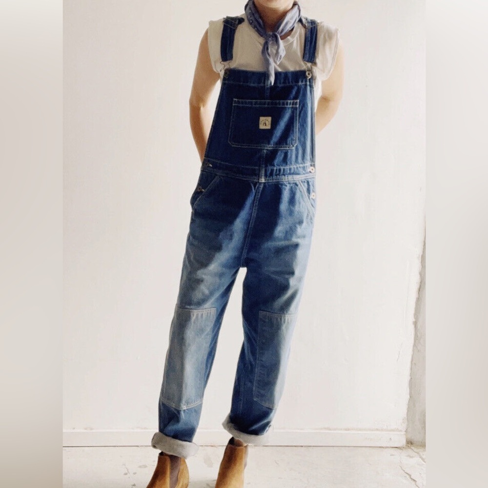 Hey Gang denim overalls - size 0